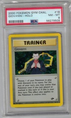 2000 Pokemon Gym Challenge 18 Giovanni Holo PSA 8 56279509