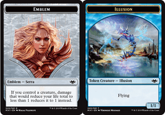 Emblem - Serra the Benevolent // Illusion Token