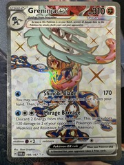 Greninja ex - 198/167 - Ultra Rare