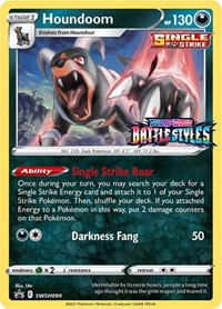 Houndoom - SWSH090 - Prerelease Promo