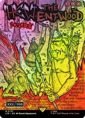 Hew the Entwood ~~ Borderless (Poster) (737) - SERIALIZED - Foil