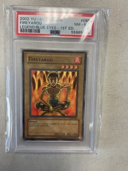 Fireyarou - LOB-085 1st Edition PSA 8