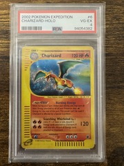 2002 Pokemon Expedition 6 Charizard Holo PSA 4 94054382