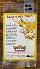 Articuno Black Star Movie Promo SEALED