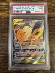 2019 Pokemon SM169 Eevee & Snorlax GX PSA 9 68454283