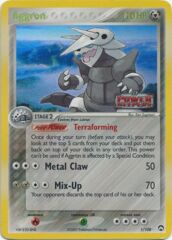 Aggron - 1/108 - Holo Rare - Reverse Holo