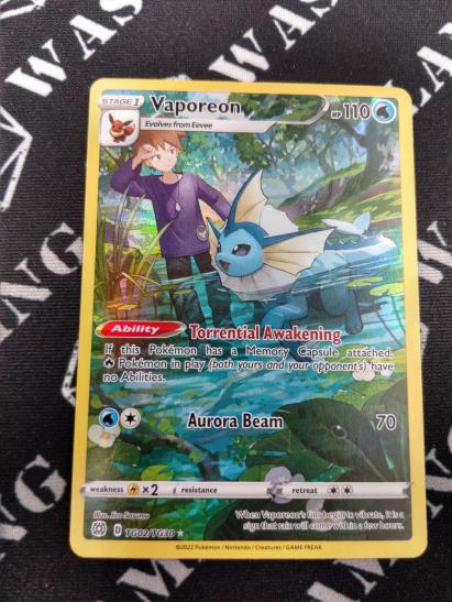 Vaporeon - TG02/TG30 - Character Rare