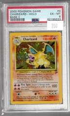 2000 Pokemon Game 4 Charizard Holo Base II PSA 6 62199223