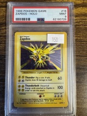 1999 Pokemon Base Set Unlimited 16 Zapdos PSA 9 62160726