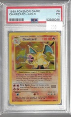 1999 Pokemon Game 4 Charizard Holo PSA 1 53566046