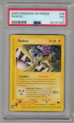 2003 Pokemon Skyridge Raikou PSA 7 62161023