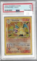 1999 Pokemon Game 4 Charizard Holo PSA 3 55019562