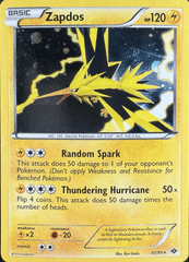 Zapdos - 41/99 - Promotional - Cosmos Holo Black & White Two Pack Blisters Exclusive