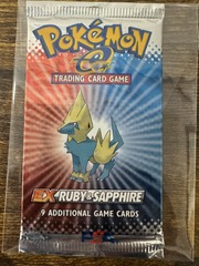 Pokemon EX Ruby & Sapphire Booster Pack Manectric Art