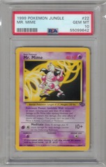 1999 Pokemon Jungle 22 Mr. Mime PSA 10 55099642