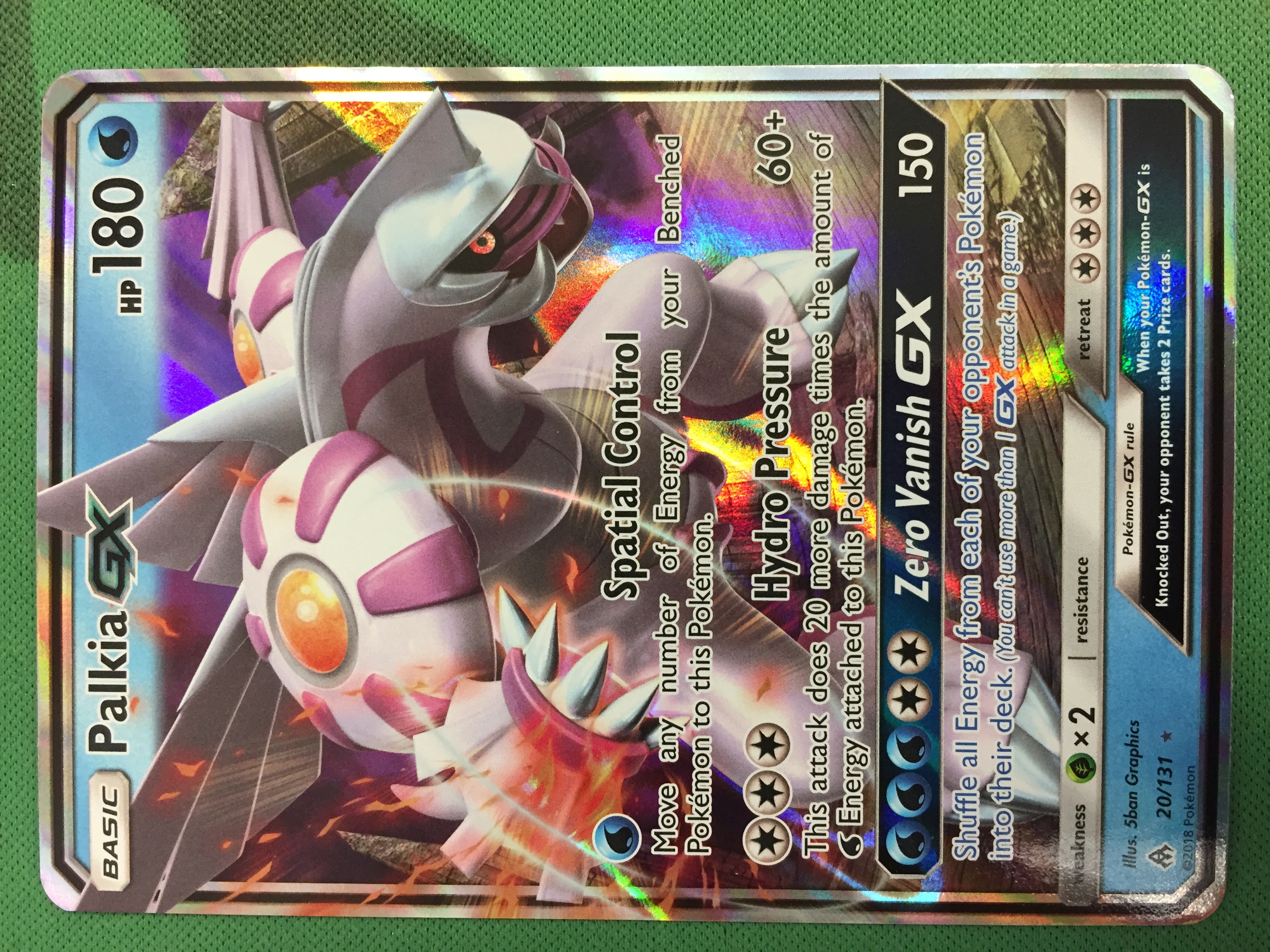 Palkia GX - 20/131 - Ultra Rare