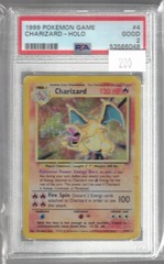 1999 Pokemon Game 4 Charizard Holo PSA 2 53566048