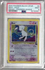 2000 Pokemon Black Star 9 Mew Holo Promo Pokemon League PSA 9 62162967