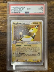 2003 Pokemon EX Dragon 89 Ampharos EX Holo PSA 9 54244816