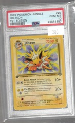 1999 Pokemon Jungle 20 Jolteon 1st Edition PSA 10 49631197