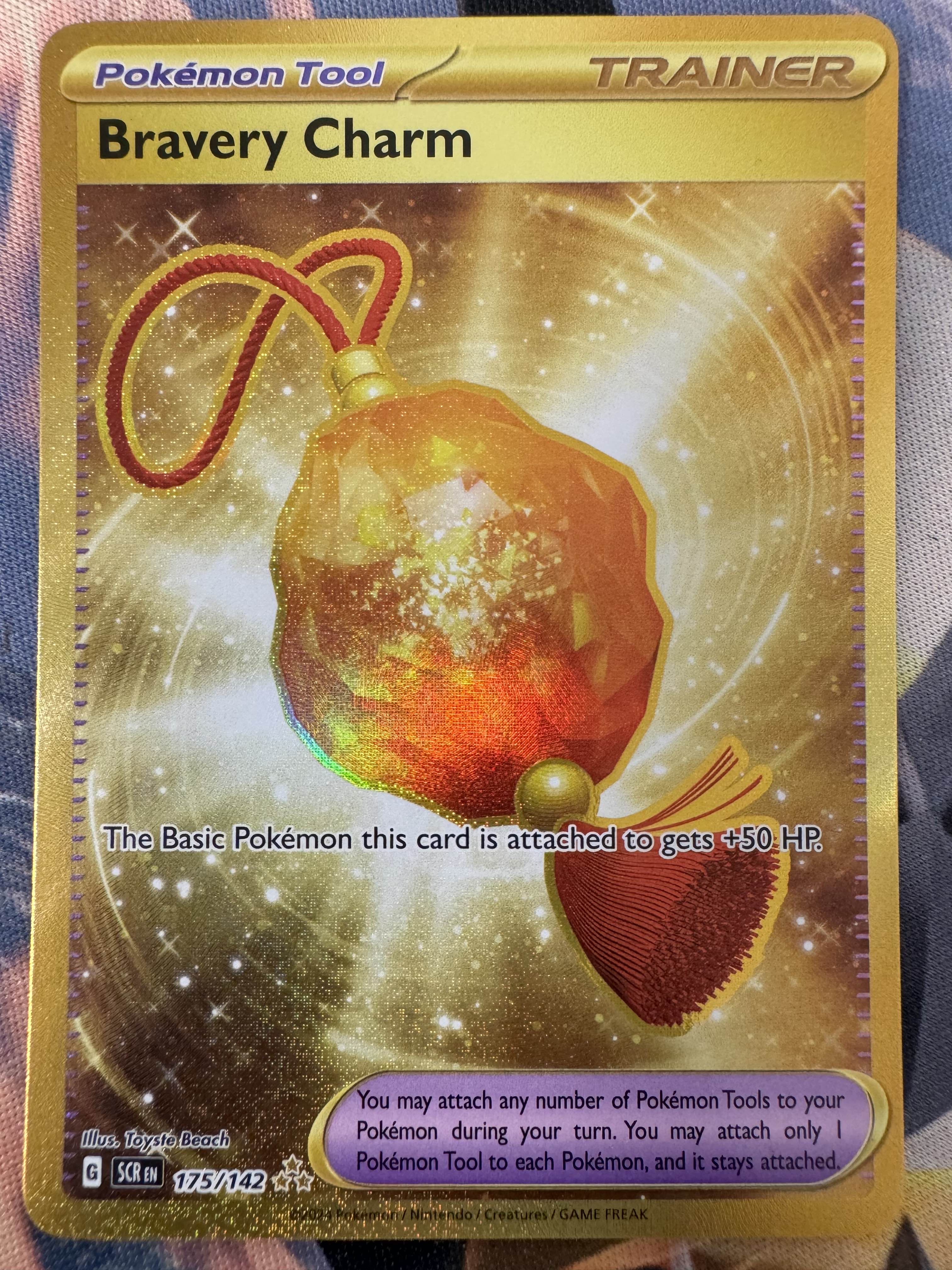 Bravery Charm - 175/142 - Hyper Rare