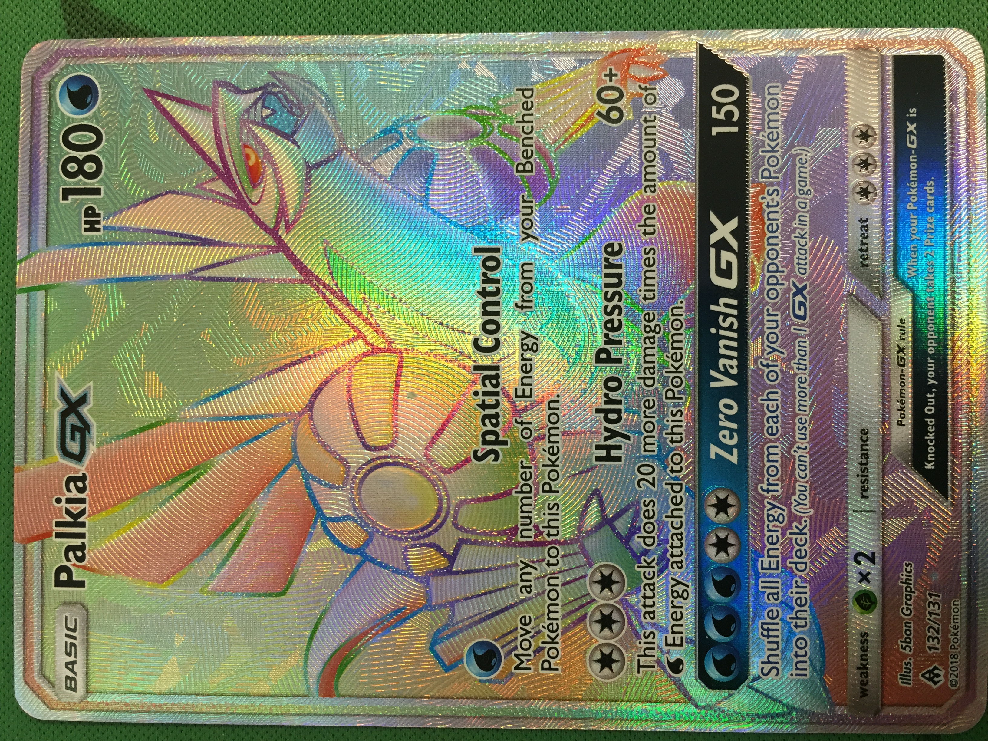 Palkia GX - 132/131 - Secret Rare