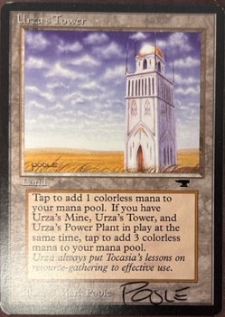 Urzas Tower (Plains) Antiquities Mark Poole