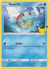 Squirtle - 17/25 - McDonald's 25th Anniversary Promo