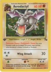 Aerodactyl - 1/62 - Holo Rare Prerelease Promo