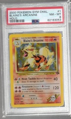 2000 Pokemon Gym Chal. 1 Blaine's Arcanine Holo PSA 8 62163053