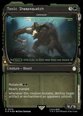 Toxic Sheepsquatch (Gemrazer) - Showcase ~ Surge Foil