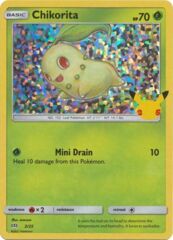 Chikorita - 2/25 - Holo - McDonald's 25th Anniversary Promo