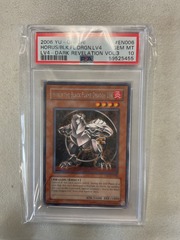 Horus the Black Flame Dragon LV4 - DR3-EN006 PSA 10