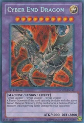 Cyber End Dragon (Black) - LCGX-EN182 - Secret Rare - Unlimited Edition