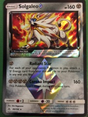 Solgaleo Prism - 89/156 - Holo Rare