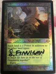 Yavimaya, Cradle of Growth -- Retro Frame - Foil