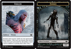 Emblem - Wrenn and Six // Zombie Token