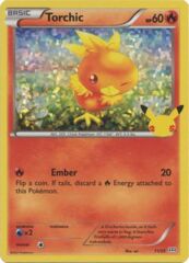 Torchic - 11/25 - Holo - McDonald's 25th Anniversary Promo