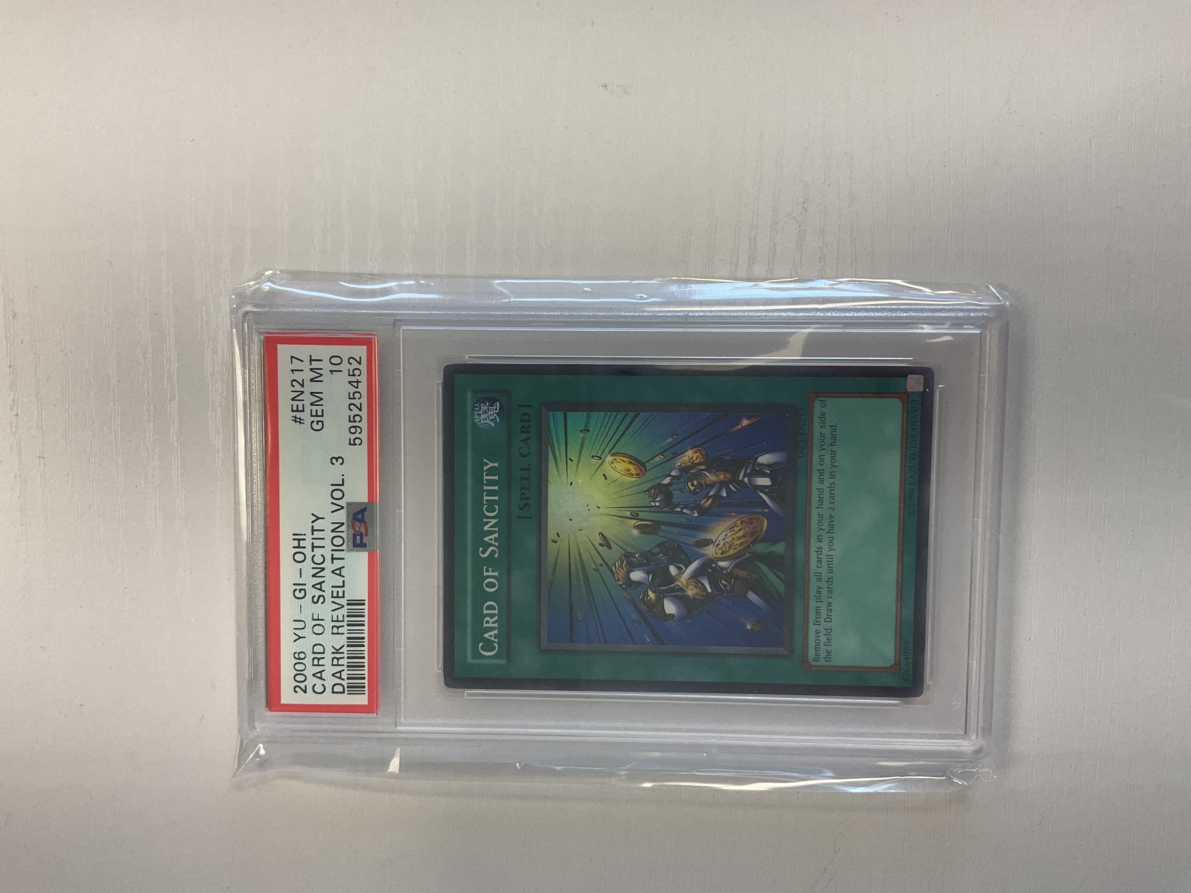 Card of Sanctity - PSA 10 DR3-EN217