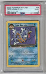 2000 Pokemon Rocket 25 Dark Gyarados 1st Edition PSA 9 62160929