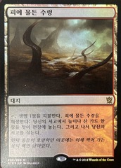 Bloodstained Mire Korean Foil Khans of Tarkir