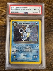 2000 Pokemon Rocket 3 Dark Blastoise PSA 8 53566429