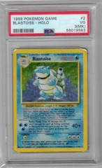 1999 Pokemon Game 2 Blastoise Holo PSA 3 55019563