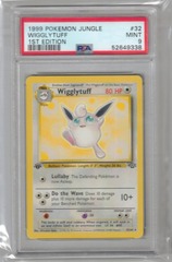 1999 Pokemon Jungle 32 Wigglytuff 1st Edition PSA 9 52649338