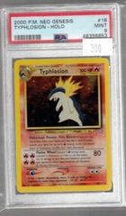 2000 P.M. Neo Genesis 18 Typhlosion Holo PSA 9 48356853