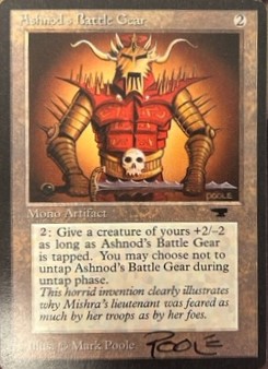 Ashnods Battlegear Antiquities Mark Poole