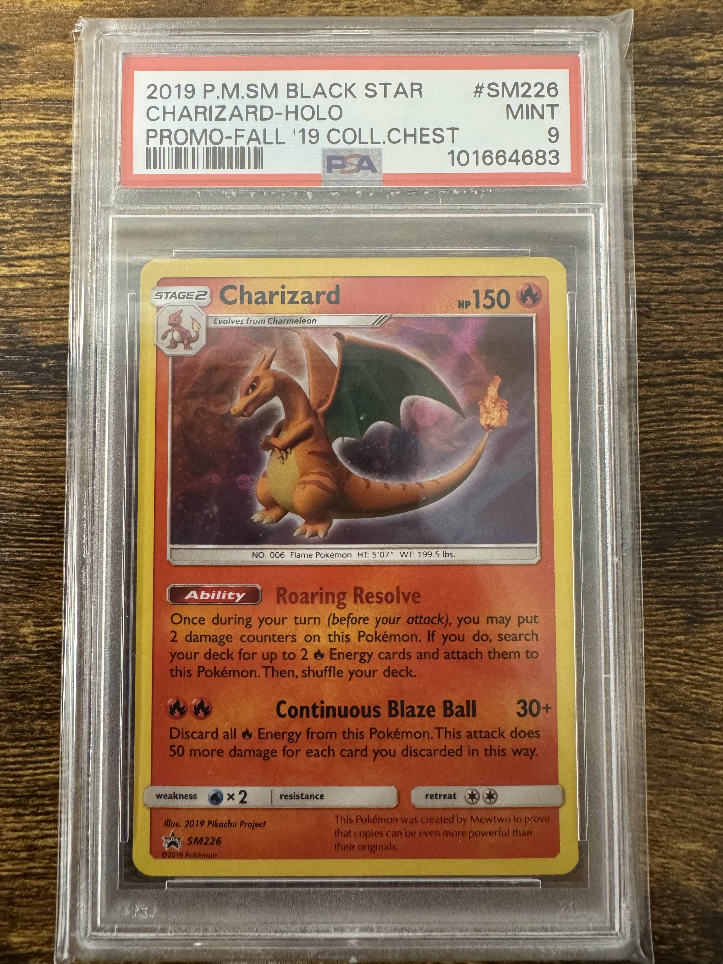 2019 Pokemon SWSH226 Charizard PSA 9 101664683