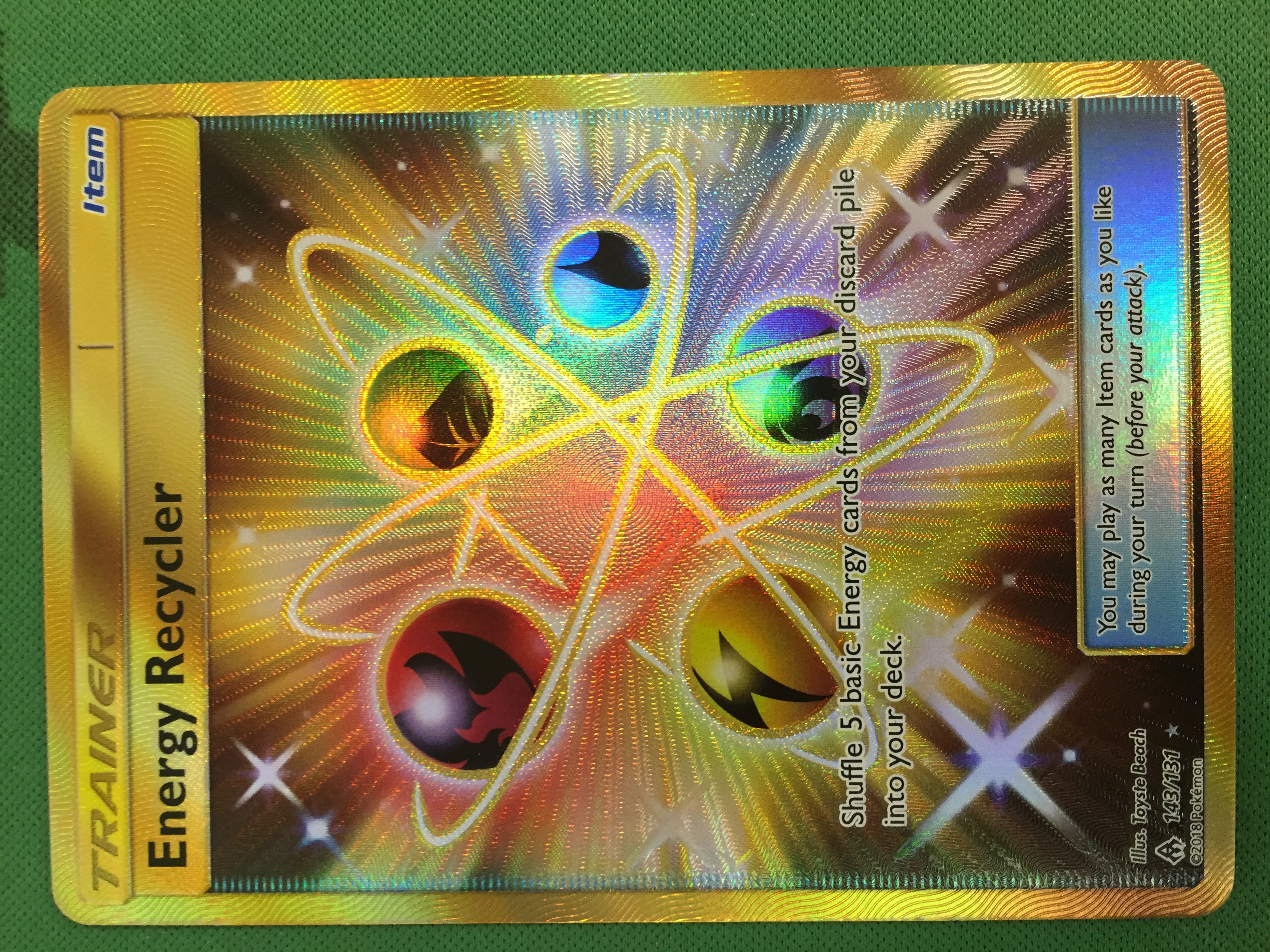 Energy Recycler - 143/131 - Secret Rare
