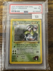 2000 Pokemon Gym Challenge 4 Erika's Venusaur PSA 8 62163044