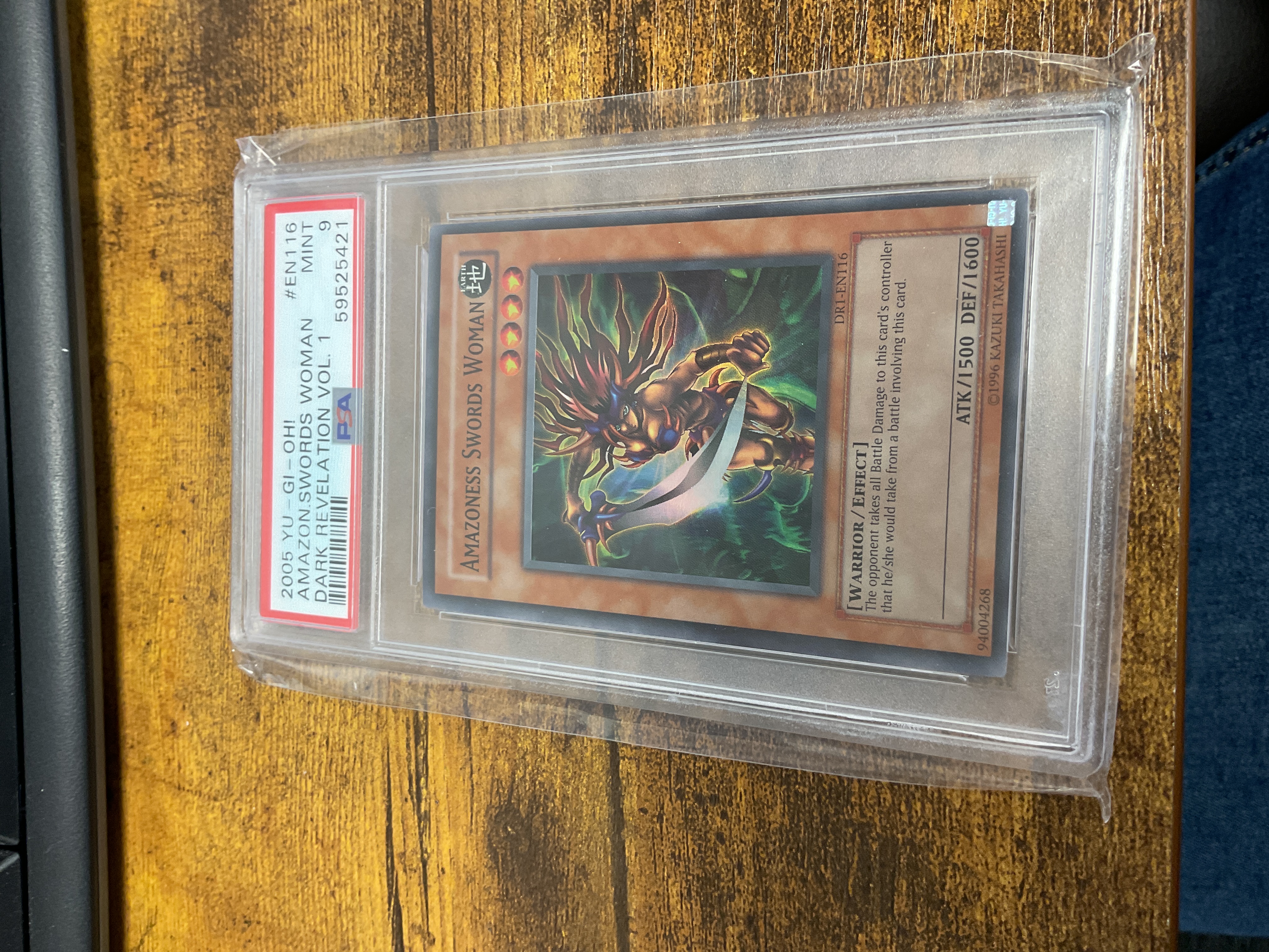Amazoness Swords Woman - DR1-EN116 PSA 9